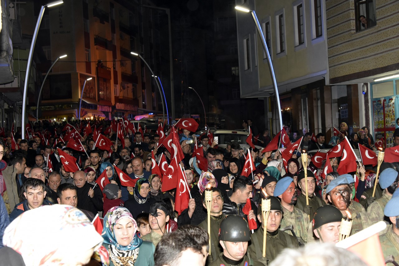 Gümüşhane’de Kurtuluş Yürüyüşü Düzenlendi 15