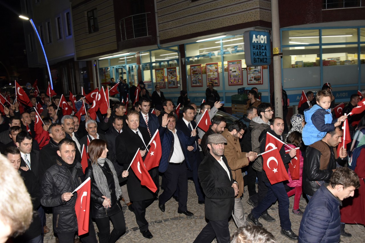 Gümüşhane’de Kurtuluş Yürüyüşü Düzenlendi 17