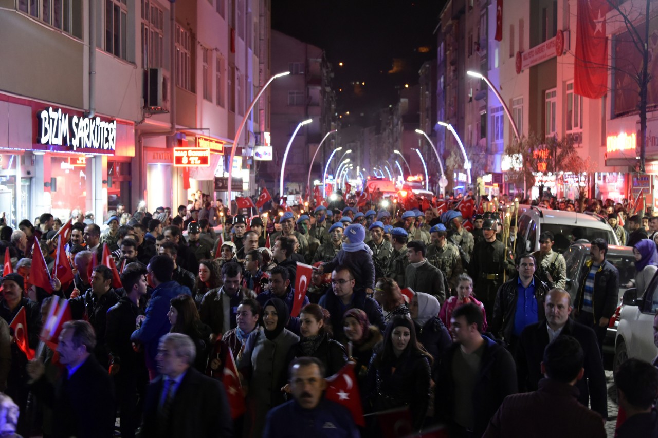 Gümüşhane’de Kurtuluş Yürüyüşü Düzenlendi 24