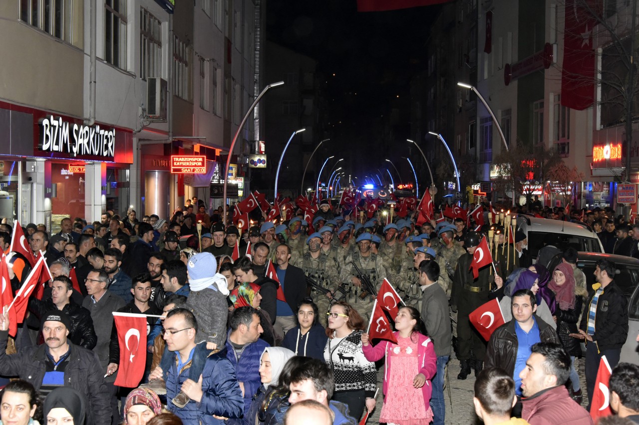 Gümüşhane’de Kurtuluş Yürüyüşü Düzenlendi 25