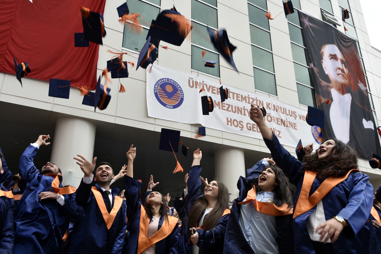 Gümüşhane Üniversitesinde 9.mezuniyet sevinci 39