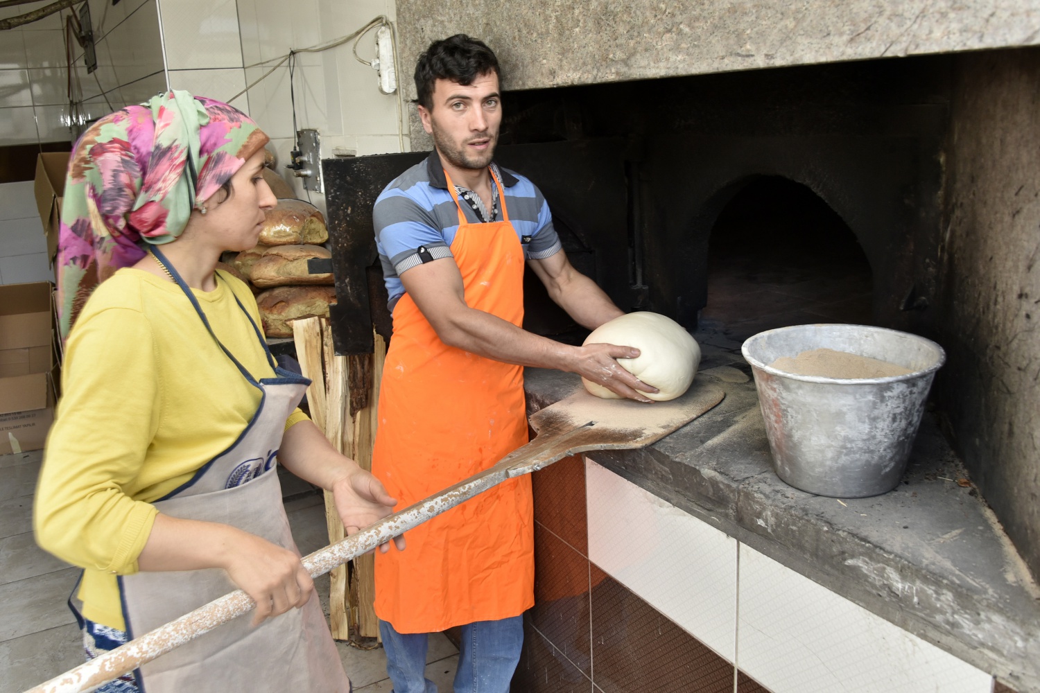Bu köy buram buram ekmek kokuyor 9