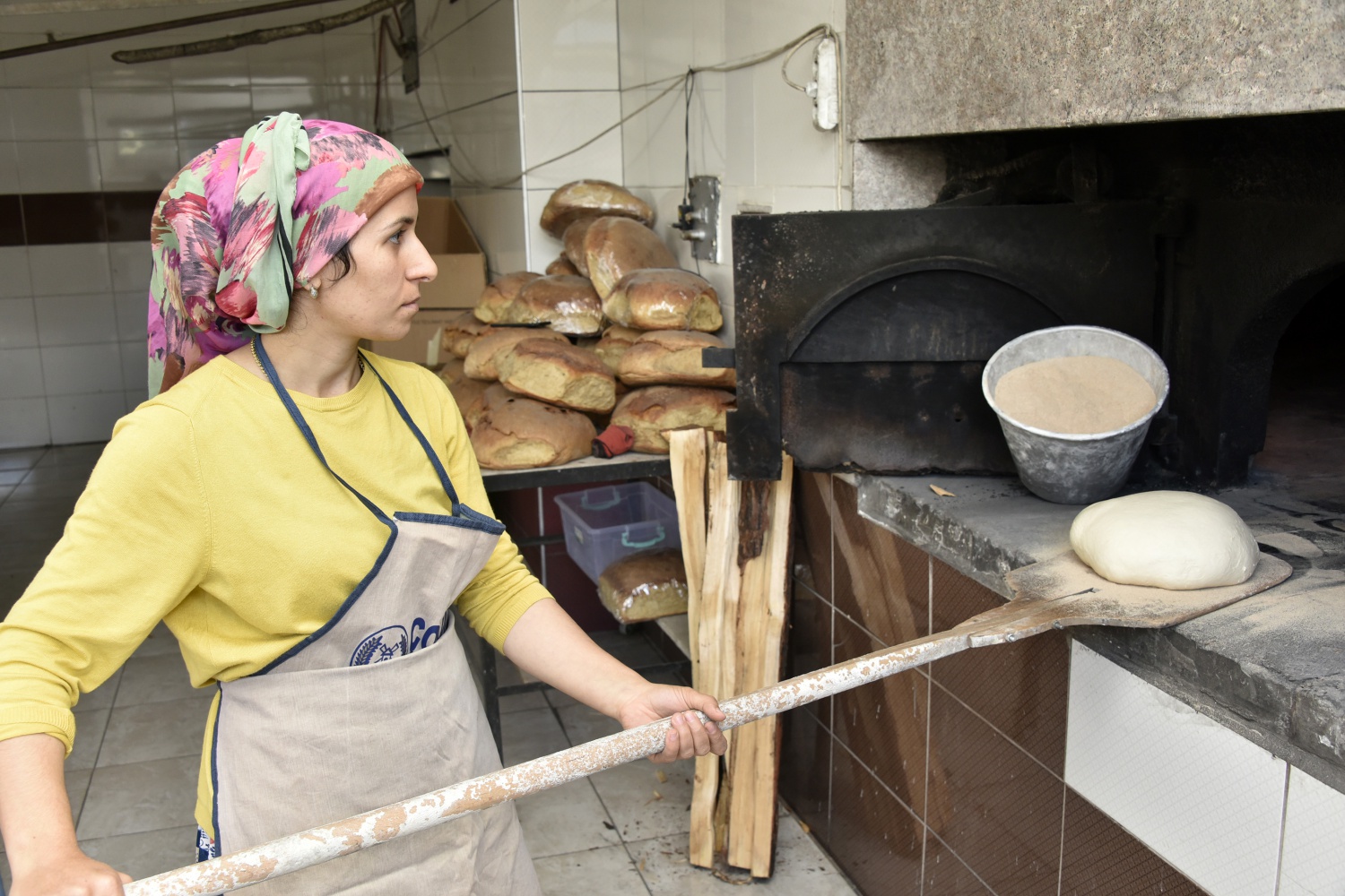 Bu köy buram buram ekmek kokuyor 8