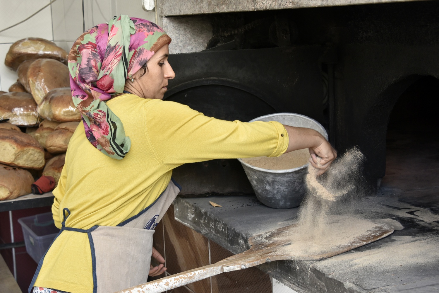 Bu köy buram buram ekmek kokuyor 11