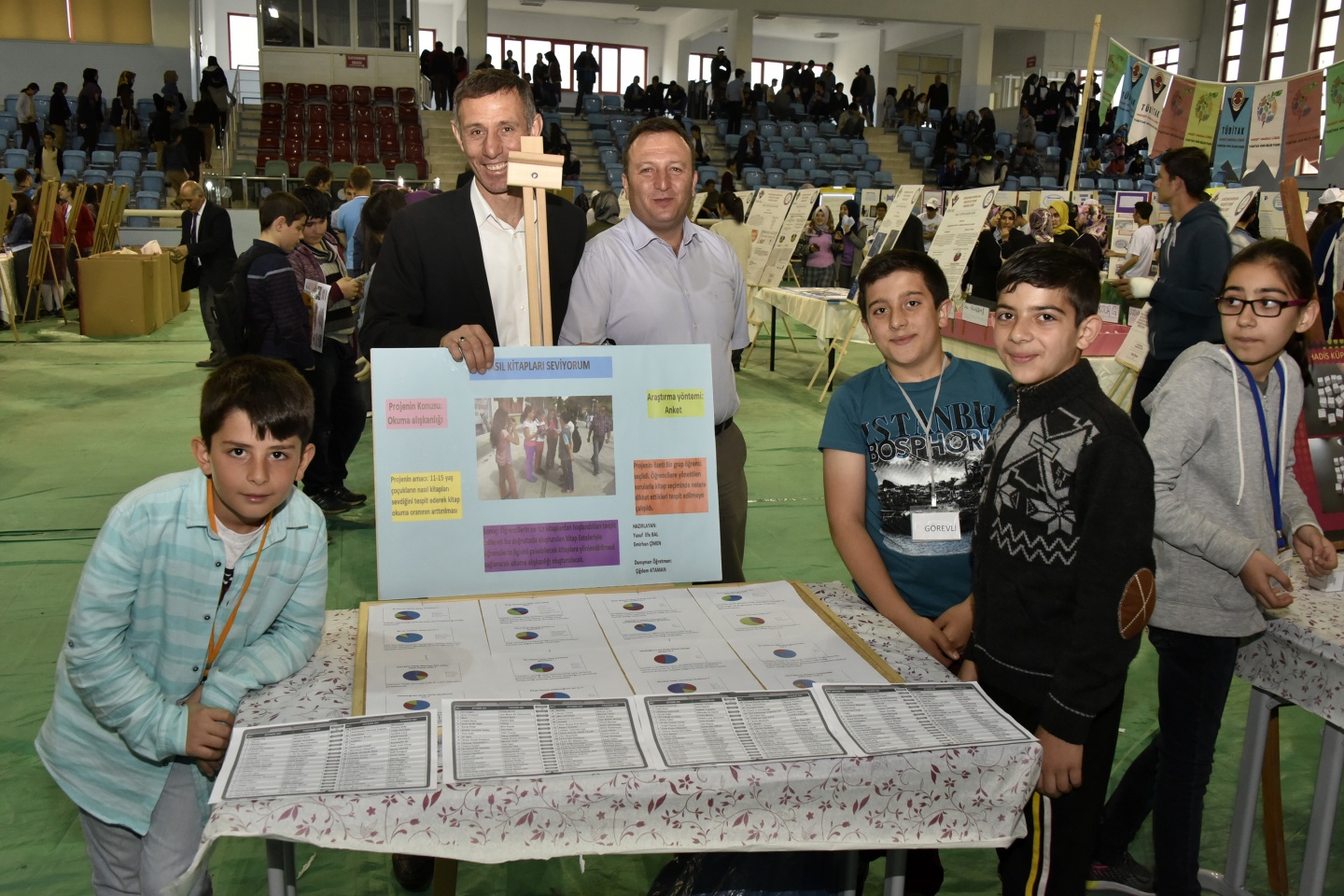 Geleceğin bilim adamları spor salonuna sığmadı 7