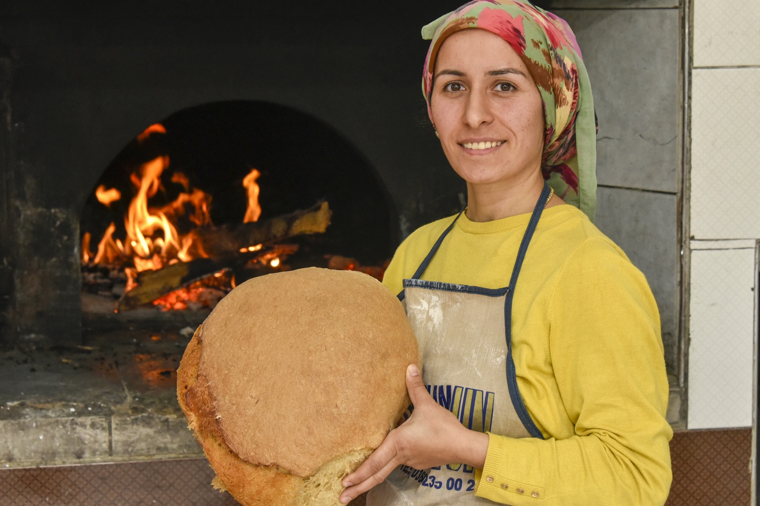 Bu köy buram buram ekmek kokuyor 25