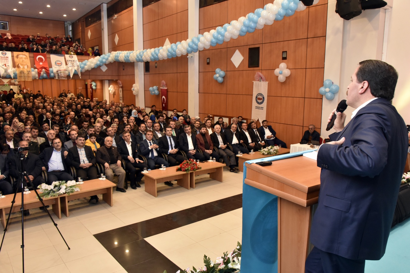 Memur-Sen Genel Başkanı Ali Yalçın Gümüşhane’de 14