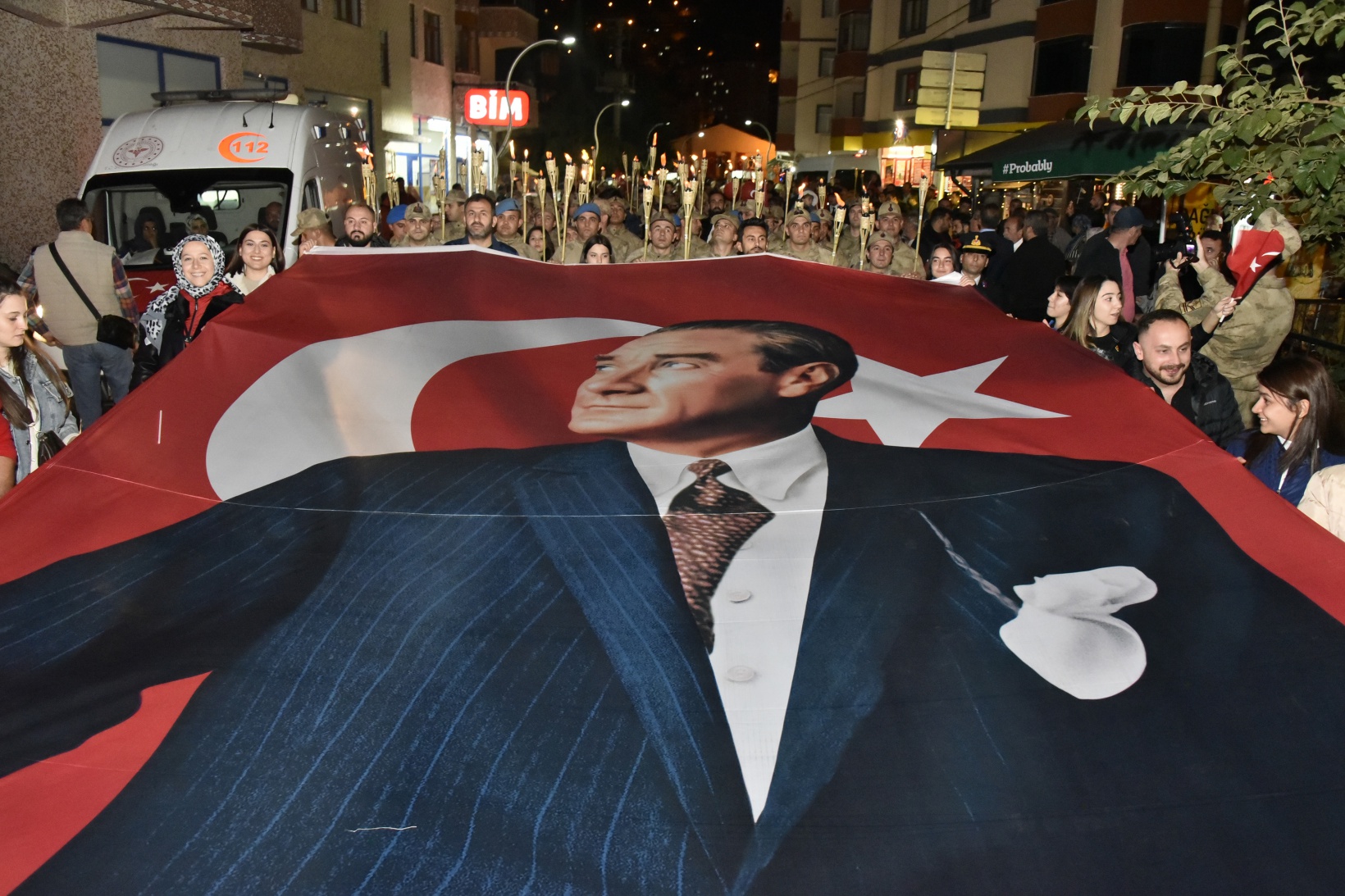 Gümüşhane’de fener alayı yürüyüşü gerçekleştirildi   75