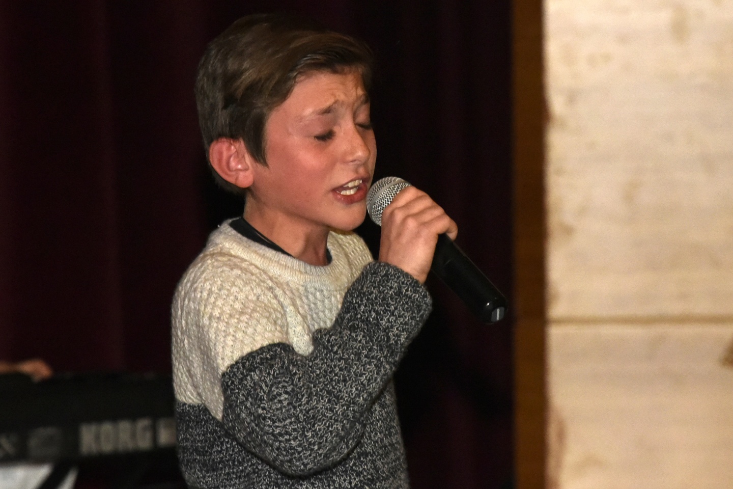 ‘Mikrofon Sende Solo Ses Yarışmasının’ finalleri yapıldı 30