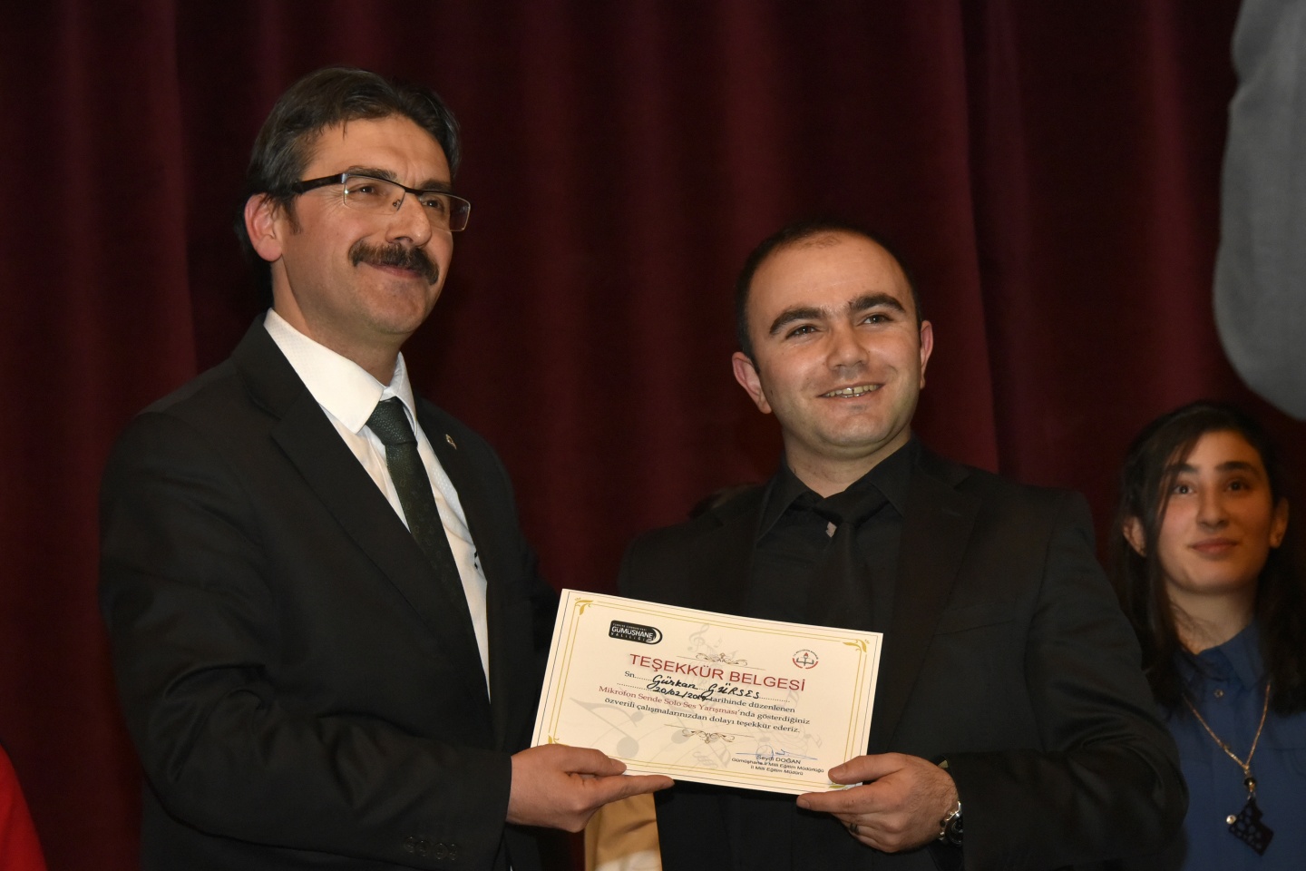 ‘Mikrofon Sende Solo Ses Yarışmasının’ finalleri yapıldı 32