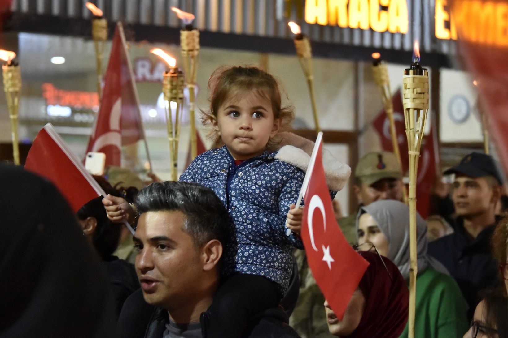 Gümüşhane’de fener alayı yürüyüşü gerçekleştirildi   96
