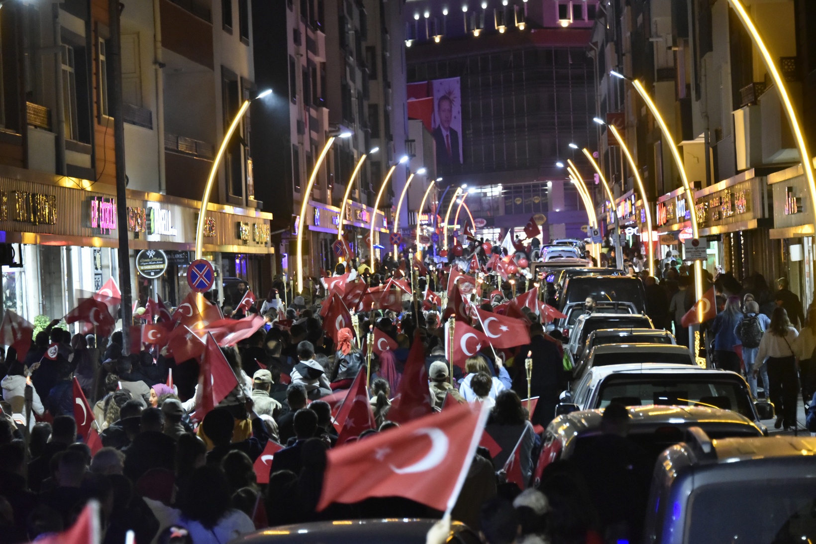 Gümüşhane’de fener alayı yürüyüşü gerçekleştirildi   73