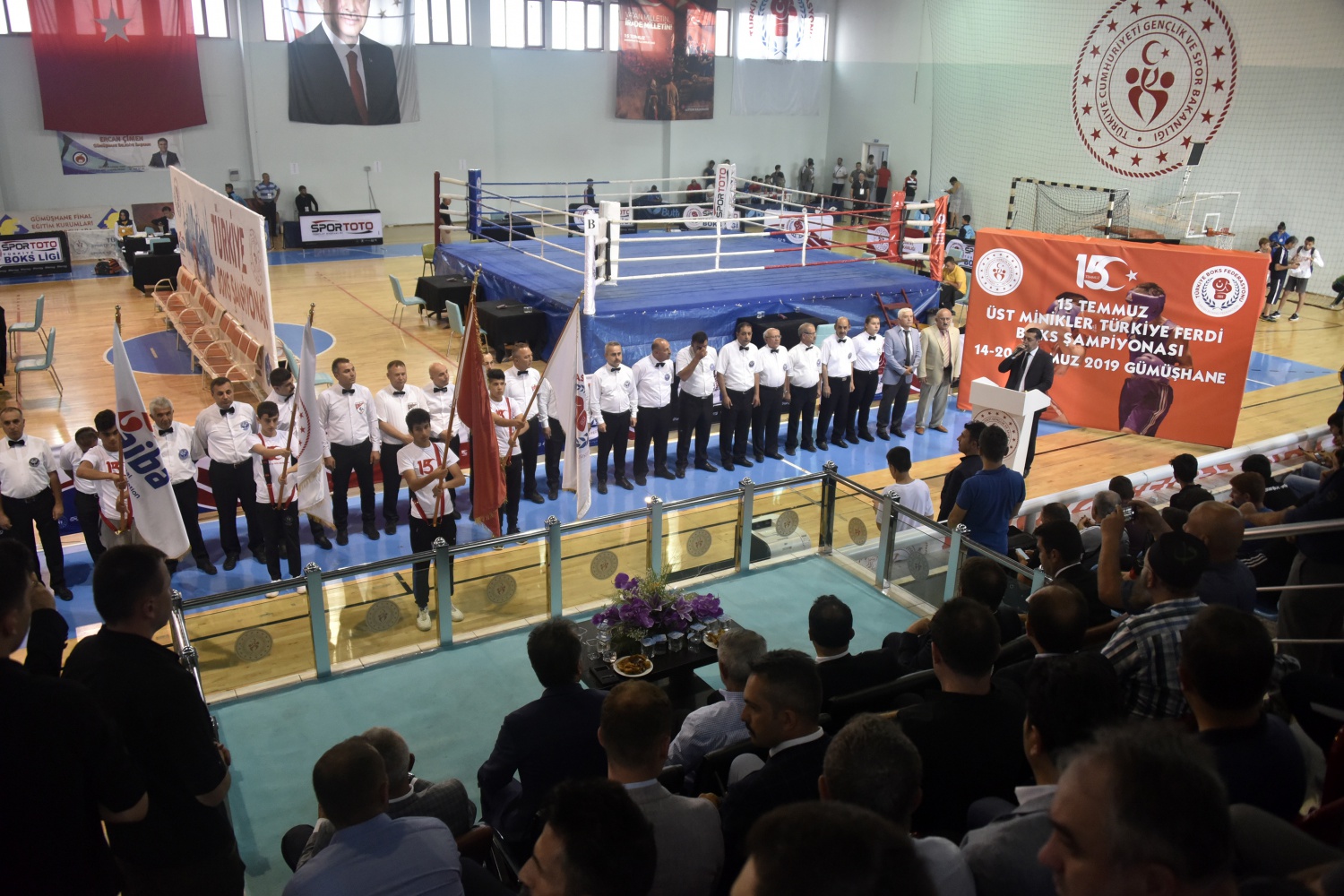 Üst Minikler Türkiye Ferdi Boks Şampiyonası Gümüşhane’de başladı 18