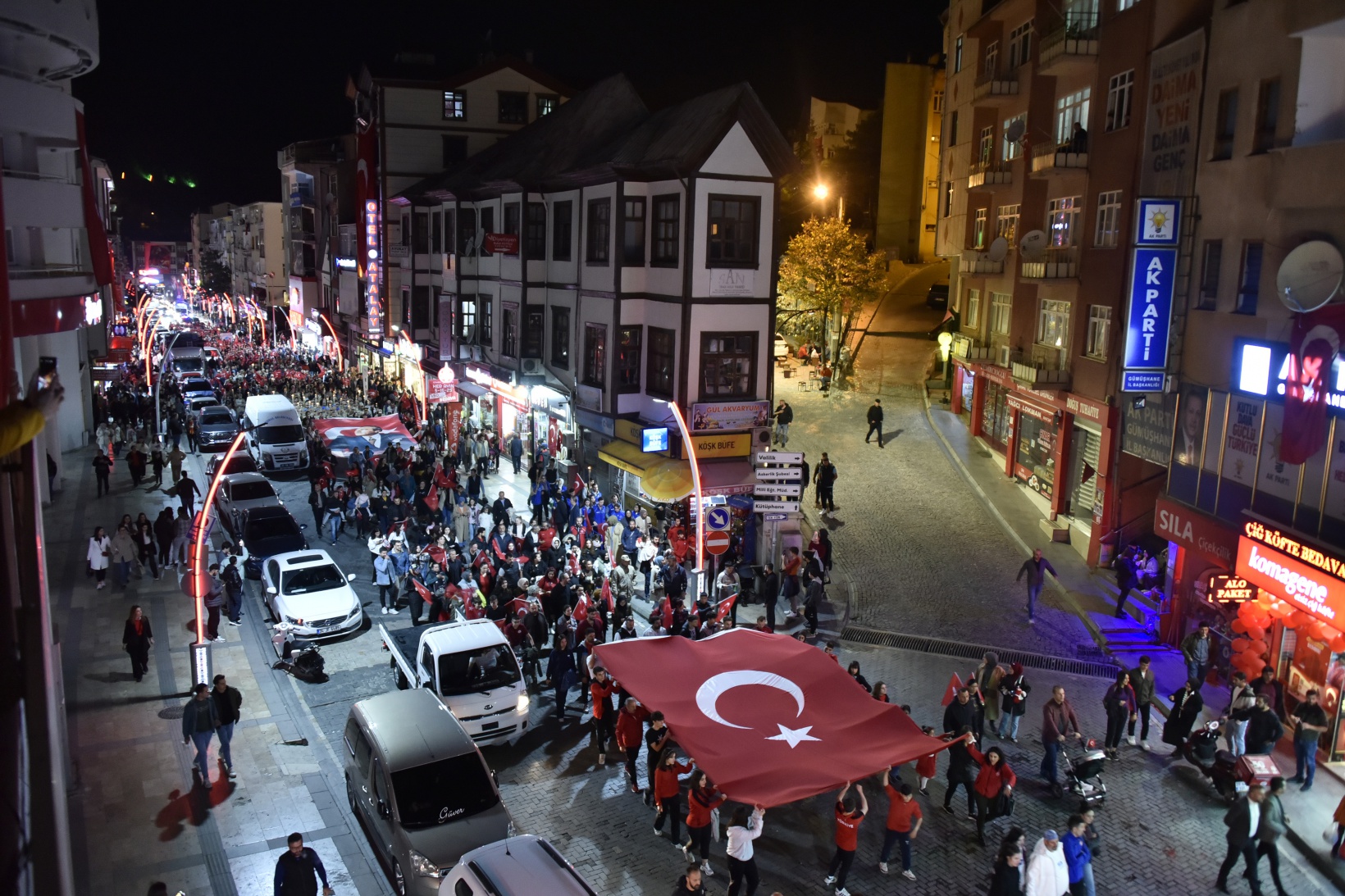 Gümüşhane’de fener alayı yürüyüşü gerçekleştirildi   59