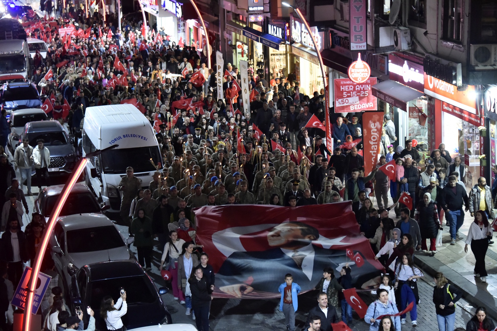Gümüşhane’de fener alayı yürüyüşü gerçekleştirildi   87