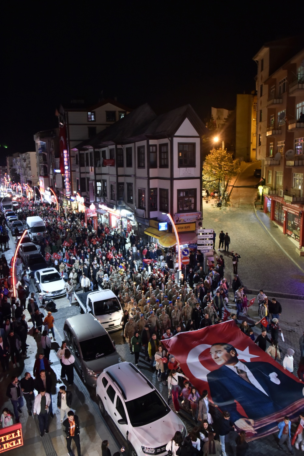 Gümüşhane’de fener alayı yürüyüşü gerçekleştirildi   17