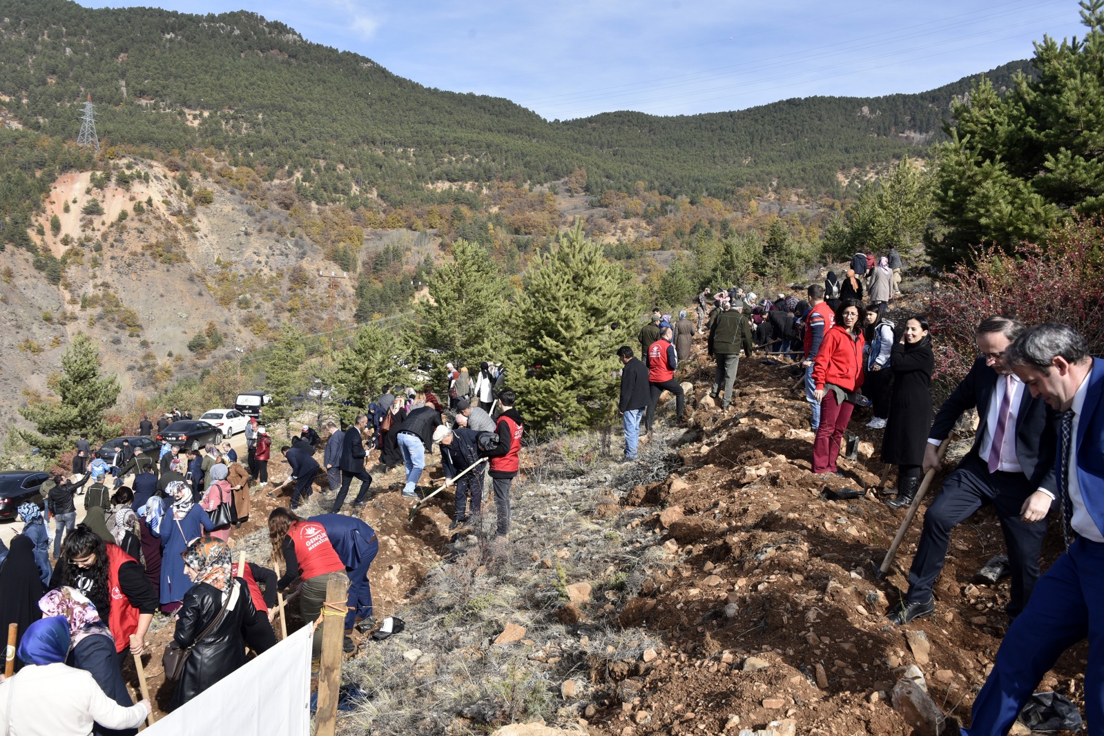 Gümüşhane’de 'Milli Ağaçlandırma Gününde' 70 bin fidan toprakla buluştu 16
