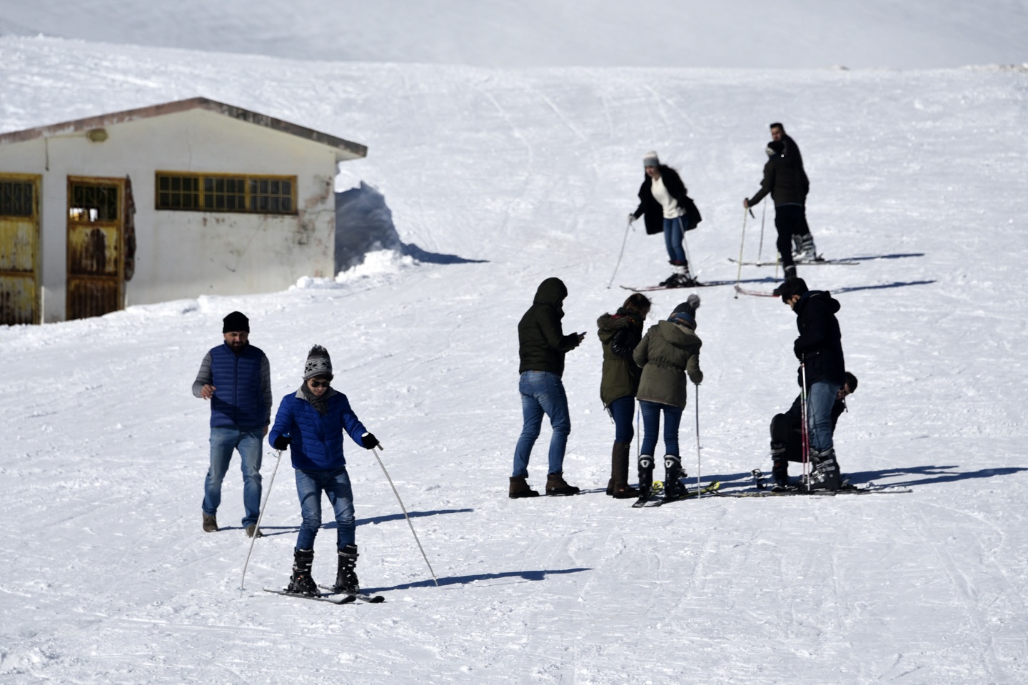 Düştüler, kalktılar yine kaydılar 4