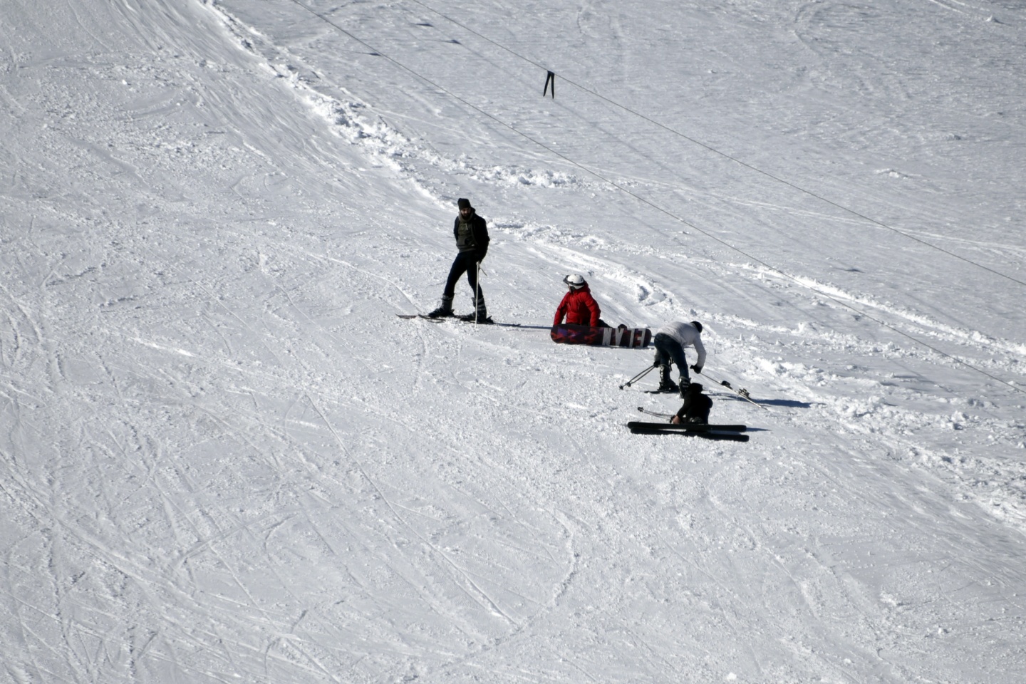 Düştüler, kalktılar yine kaydılar 7