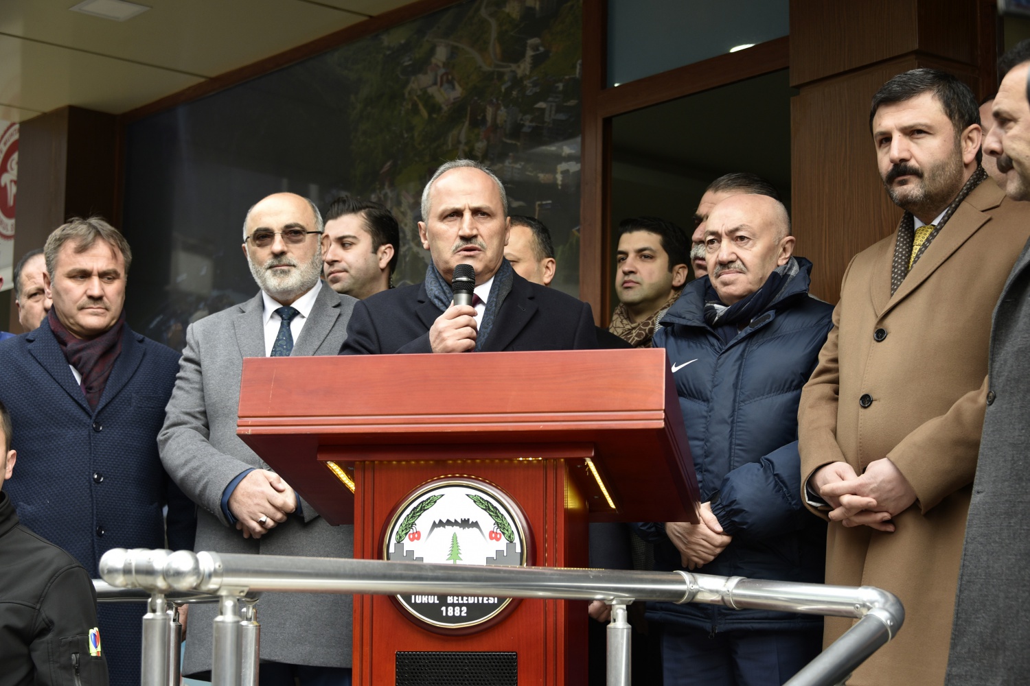 Ulaştırma ve Altyapı Bakanı Mehmet Cahit Turhan Gümüşhane’de 24