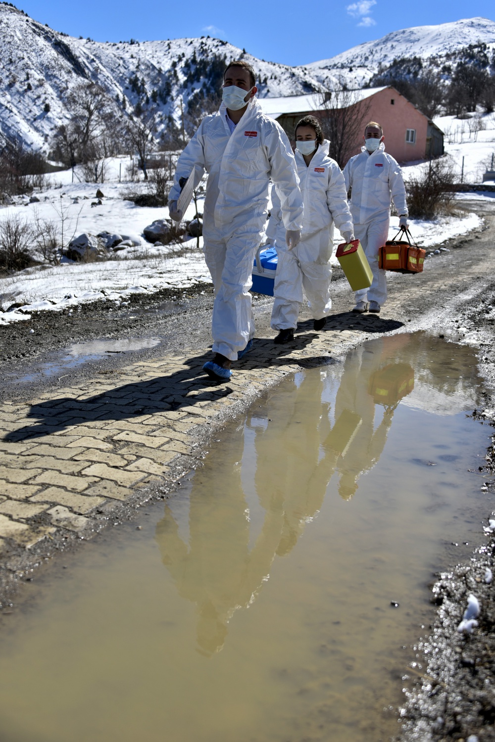 Gümüşhane’nin zorlu coğrafyasında Covid-19 aşısı seferberliği 18