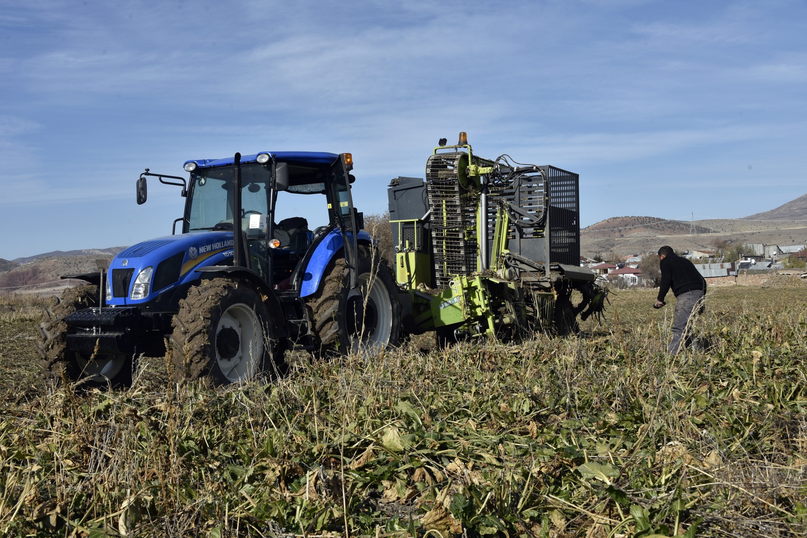 Gümüşhane’de şeker pancarı hasadı sıkıntılı başladı 6