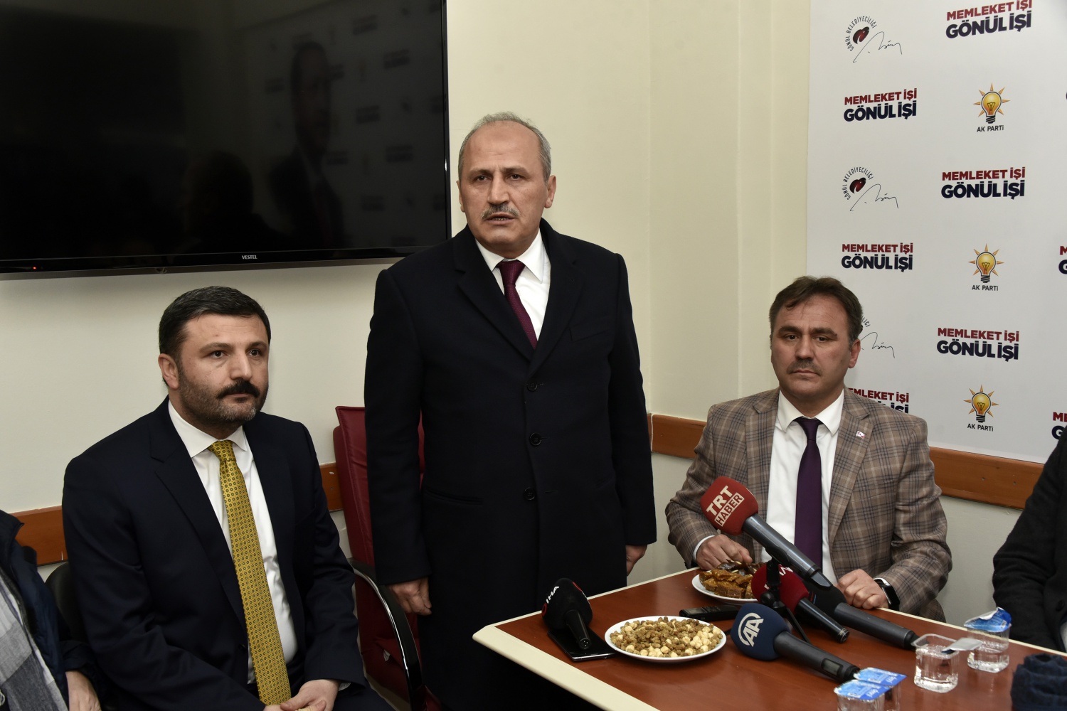 Ulaştırma ve Altyapı Bakanı Mehmet Cahit Turhan Gümüşhane’de 38