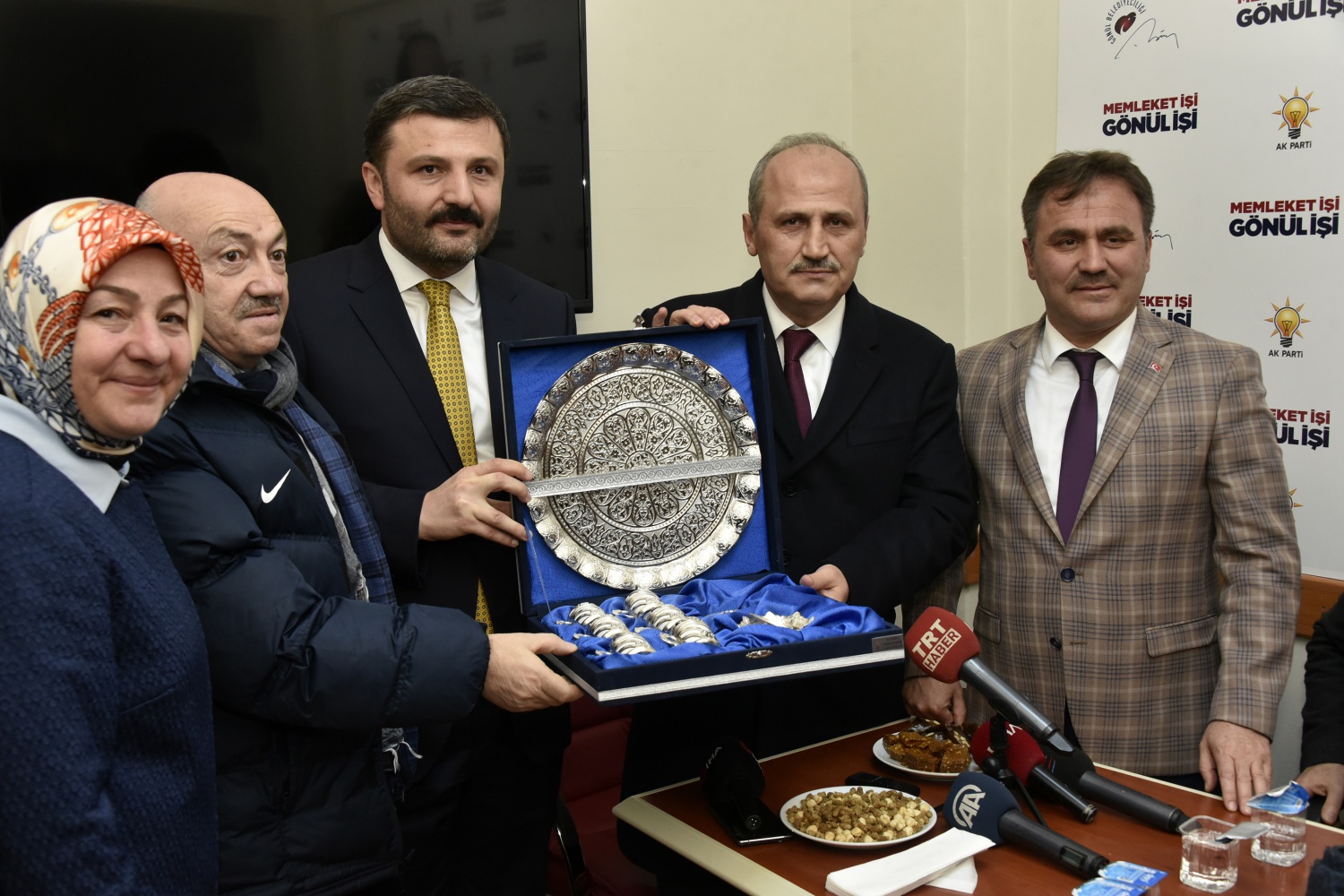 Ulaştırma ve Altyapı Bakanı Mehmet Cahit Turhan Gümüşhane’de 44