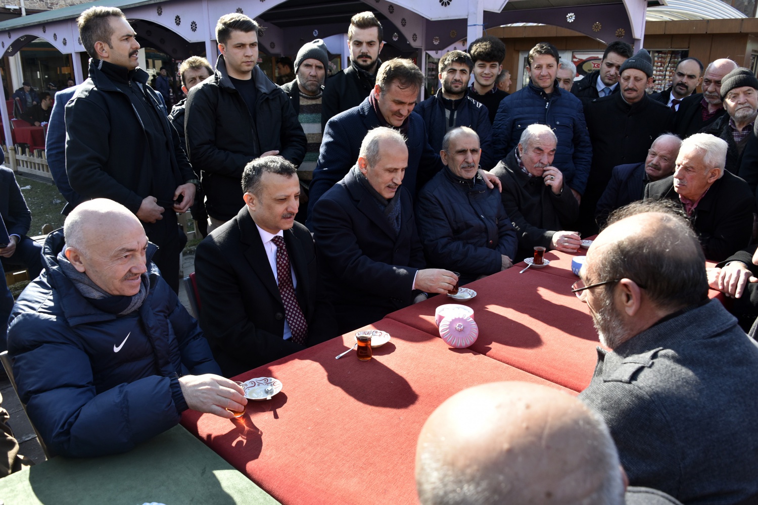 Ulaştırma ve Altyapı Bakanı Mehmet Cahit Turhan Gümüşhane’de 57