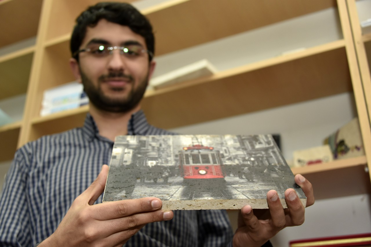 Gümüşhane taşı Davos’u süsleyecek 2