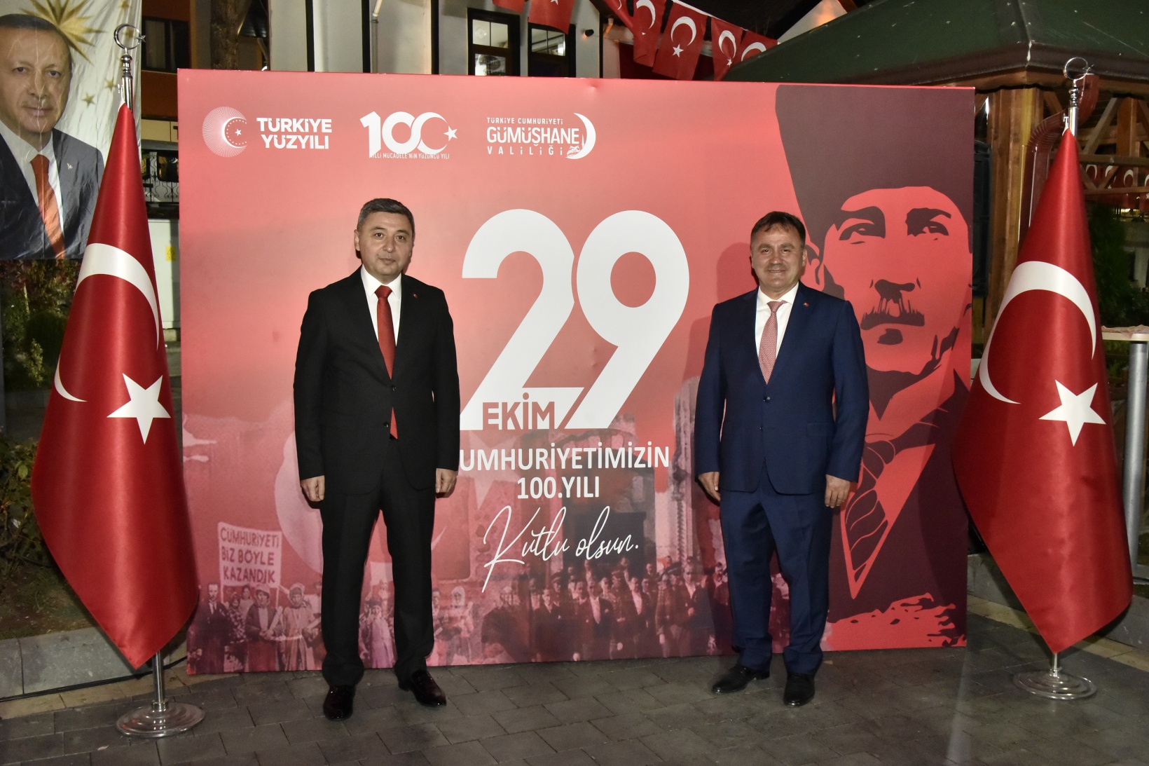 Gümüşhane’de fener alayı yürüyüşü gerçekleştirildi   100