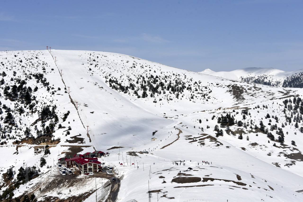 Yüzlerce üniversite öğrencisi Zigana dağında stres attı 13