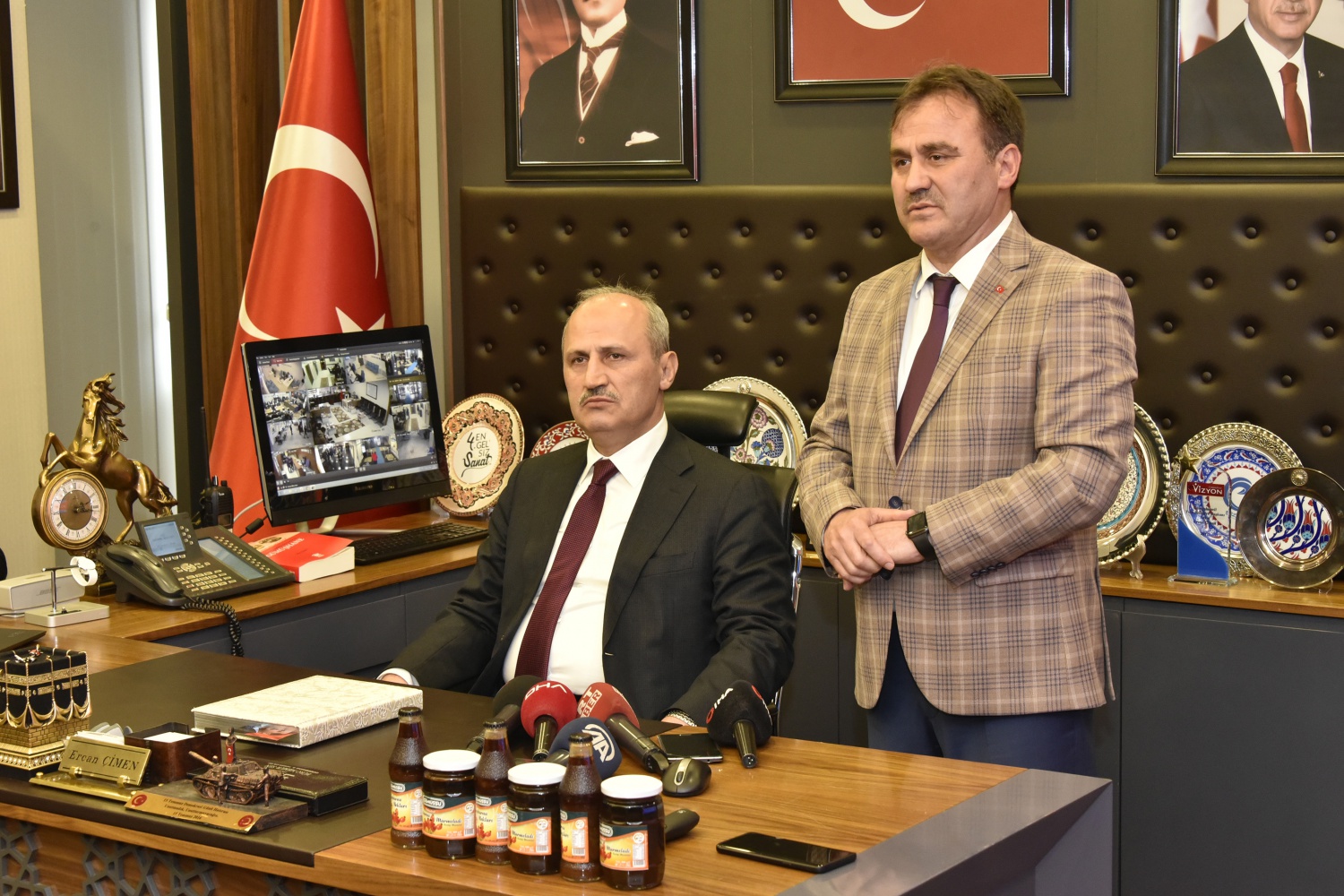 Ulaştırma ve Altyapı Bakanı Mehmet Cahit Turhan Gümüşhane’de 64