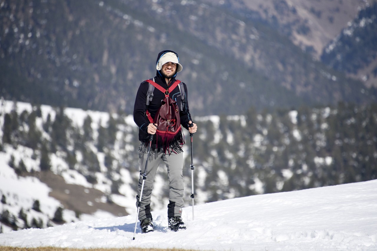 Yüzlerce üniversite öğrencisi Zigana dağında stres attı 15