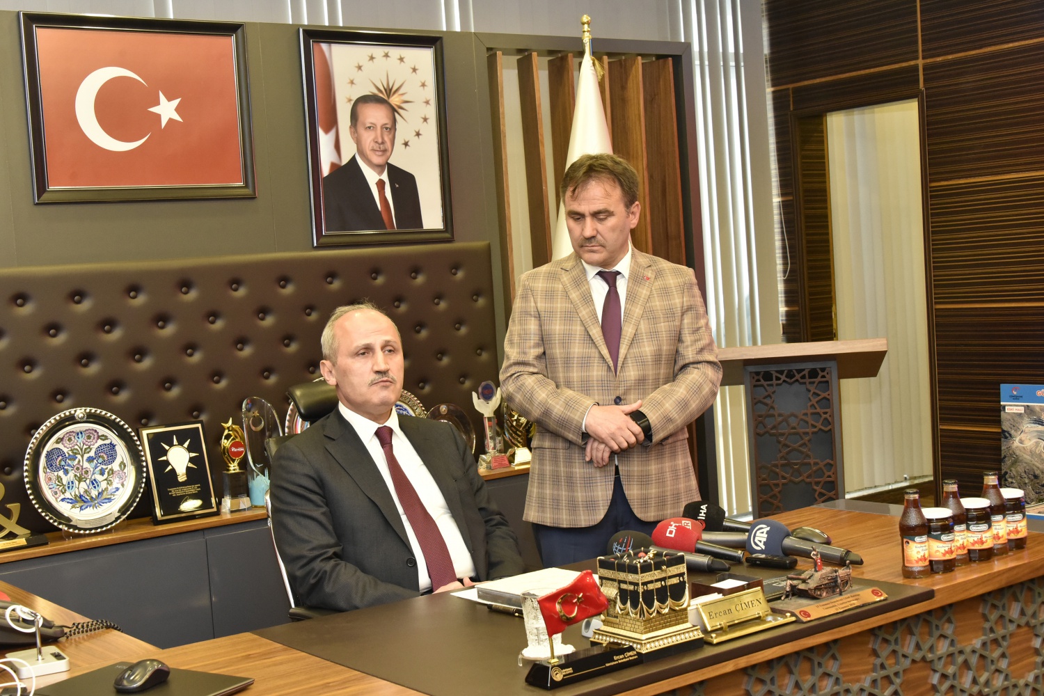 Ulaştırma ve Altyapı Bakanı Mehmet Cahit Turhan Gümüşhane’de 67