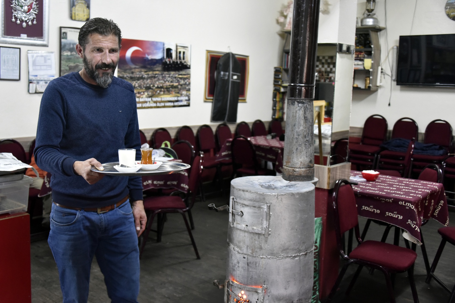 Bu ilçede kışın kahvelerde çaydan çok süt satılıyor 8