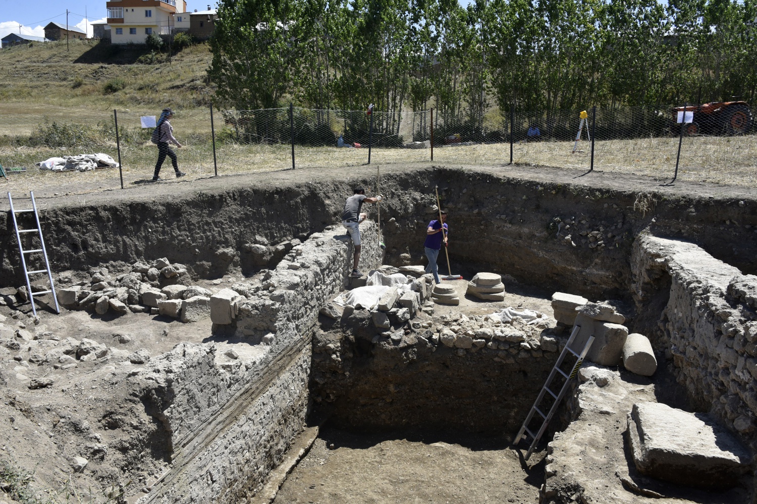 Dünyayı heyecanlandıran Satala Antik Kentinde kazı çalışmaları devam ediyor 17