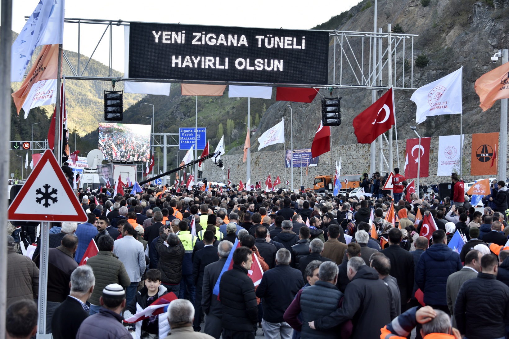 Ve yeni Zigana Tüneli açıldı 6