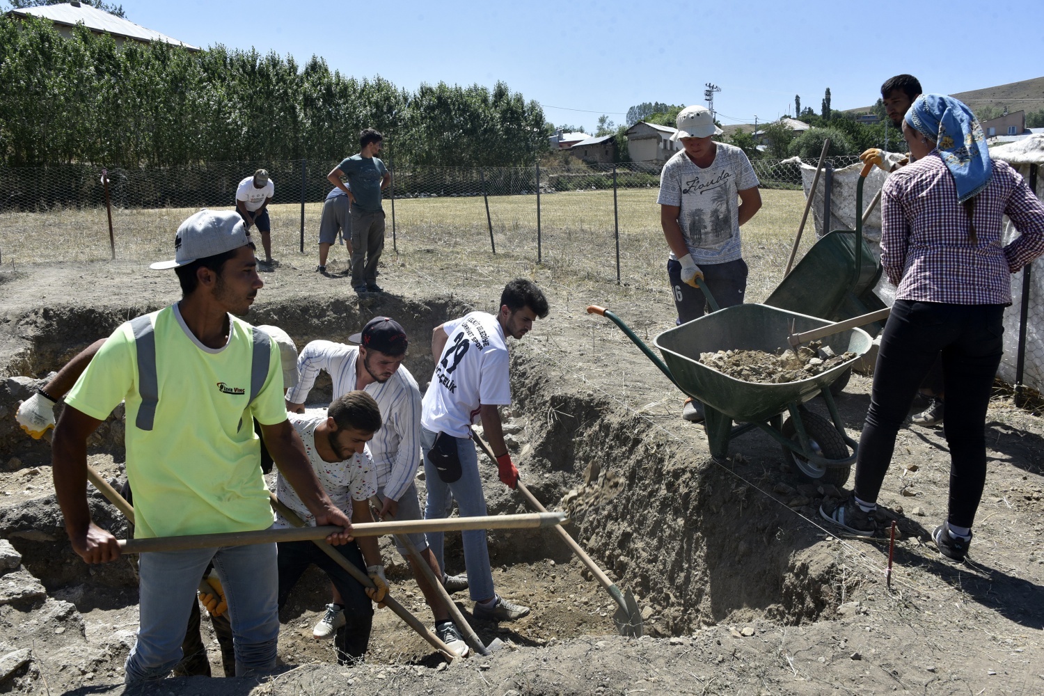 Dünyayı heyecanlandıran Satala Antik Kentinde kazı çalışmaları devam ediyor 24