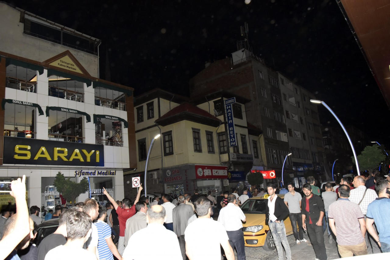 Gümüşhane darbeye hayır dedi 2