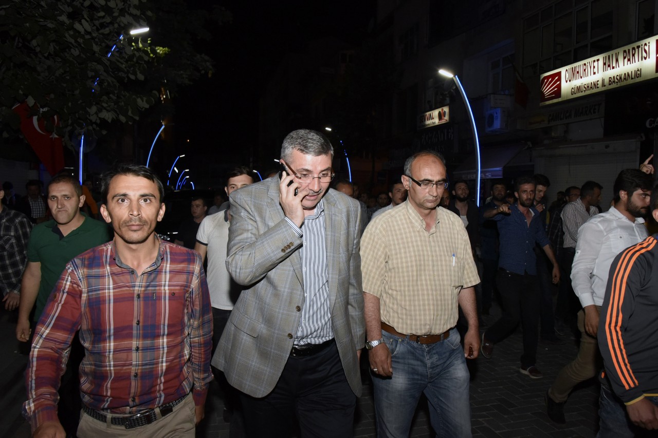 Gümüşhane darbeye hayır dedi 6