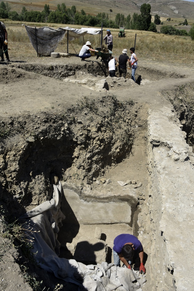 Dünyayı heyecanlandıran Satala Antik Kentinde kazı çalışmaları devam ediyor 15