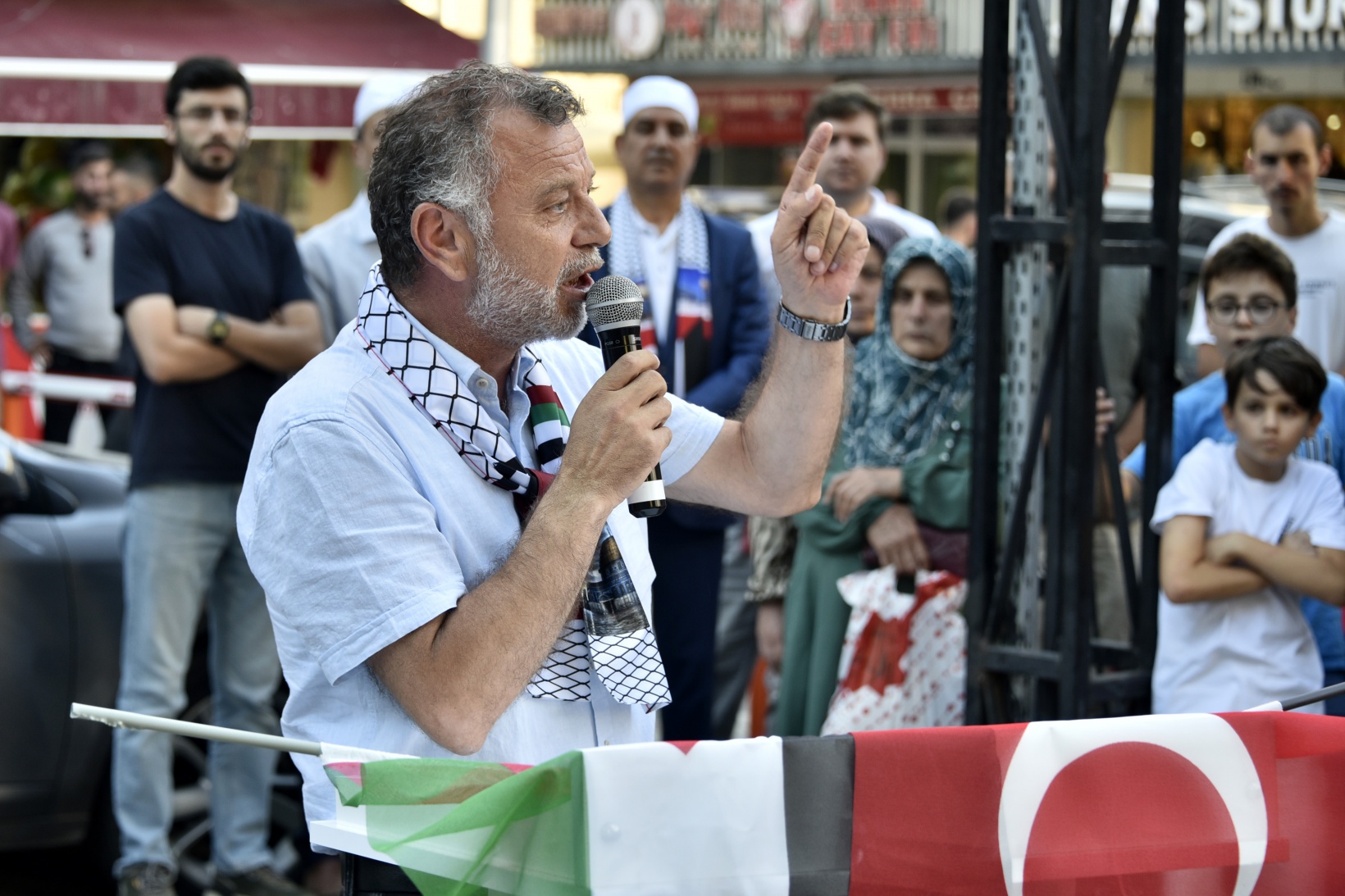 Gümüşhane’de yüzlerce kişi Haniye ve Filistin için yürüdü 31