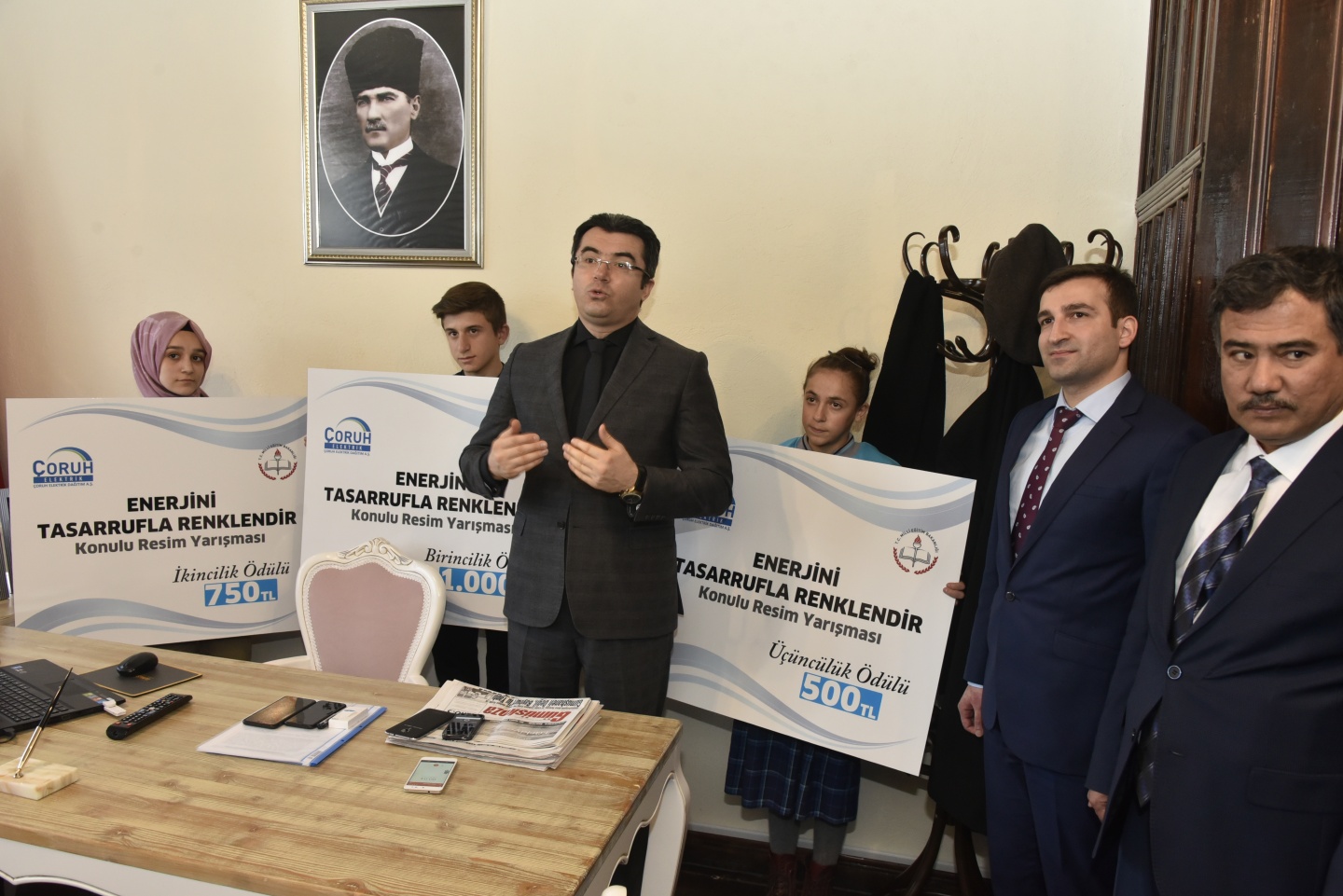 Gümüşhane’de Enerji tasarrufu konulu resim yarışması sonuçlandı 3