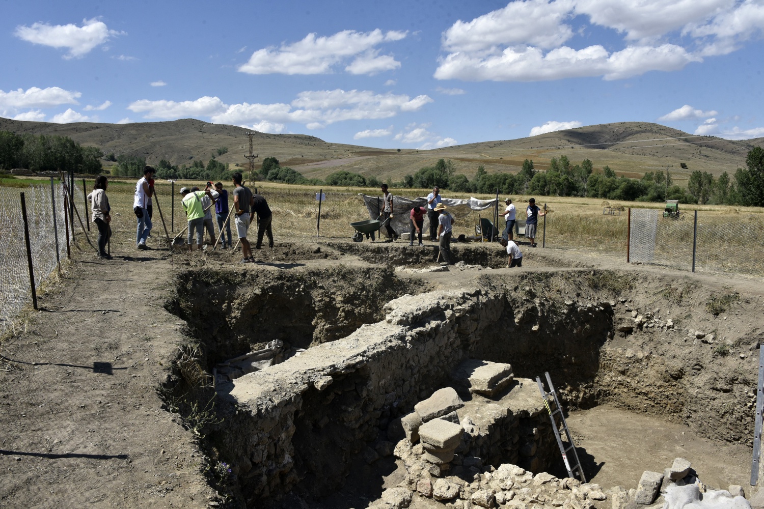 Dünyayı heyecanlandıran Satala Antik Kentinde kazı çalışmaları devam ediyor 14