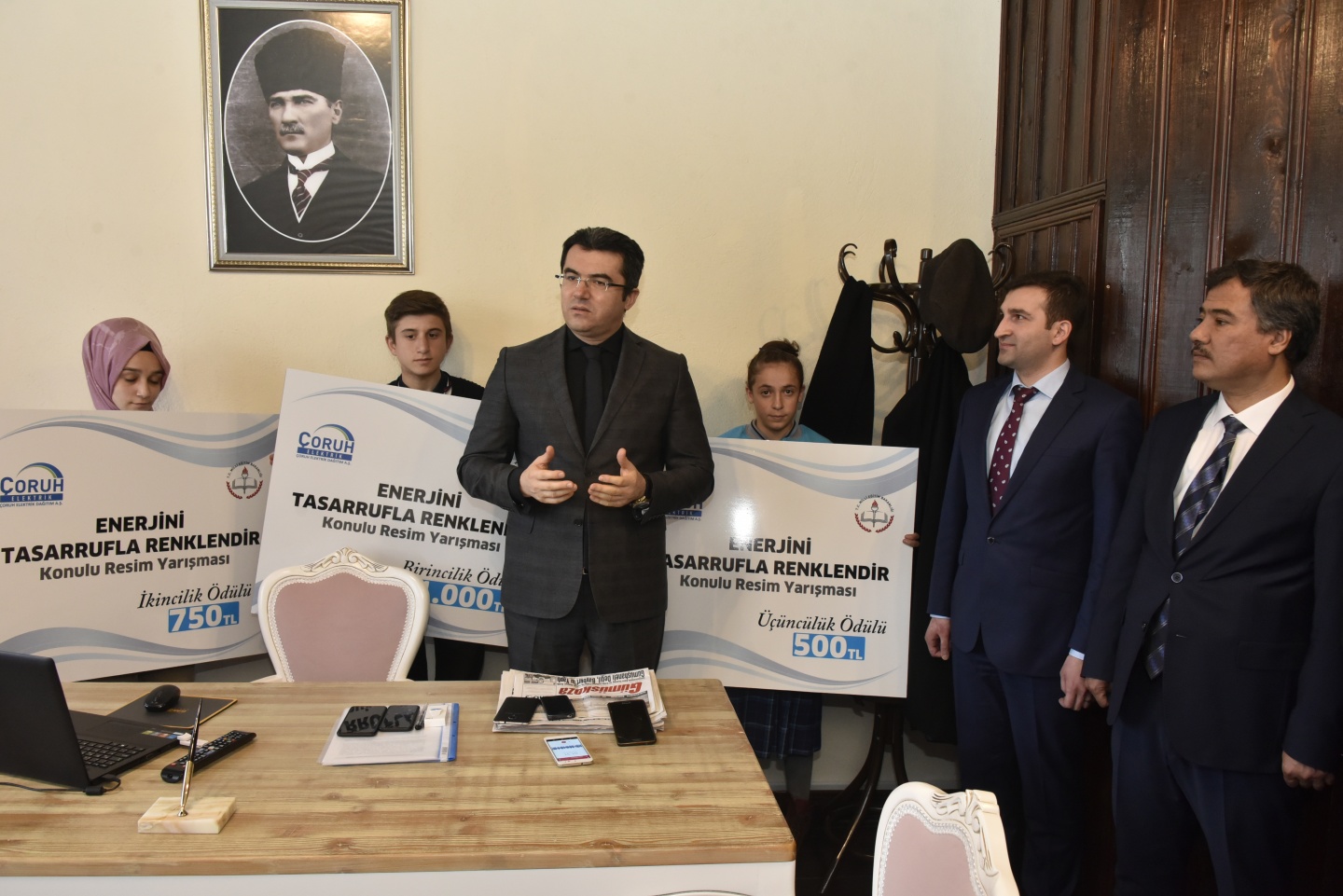 Gümüşhane’de Enerji tasarrufu konulu resim yarışması sonuçlandı 2