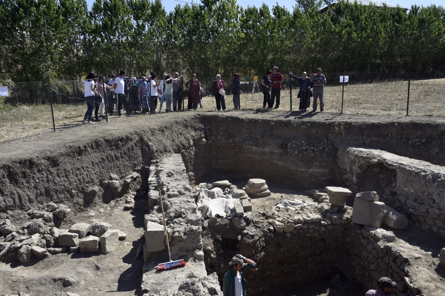 Satala Antik Kentine ilk tur otobüsü geldi 8