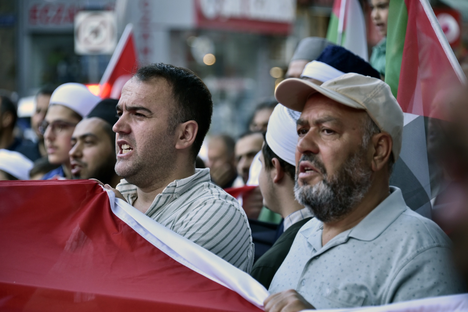 Gümüşhane’de yüzlerce kişi Haniye ve Filistin için yürüdü 8