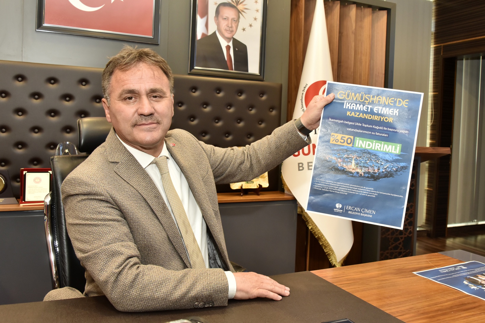 İkameti Gümüşhane’de olana su ve ulaşımda yüzde 50 indirim 3