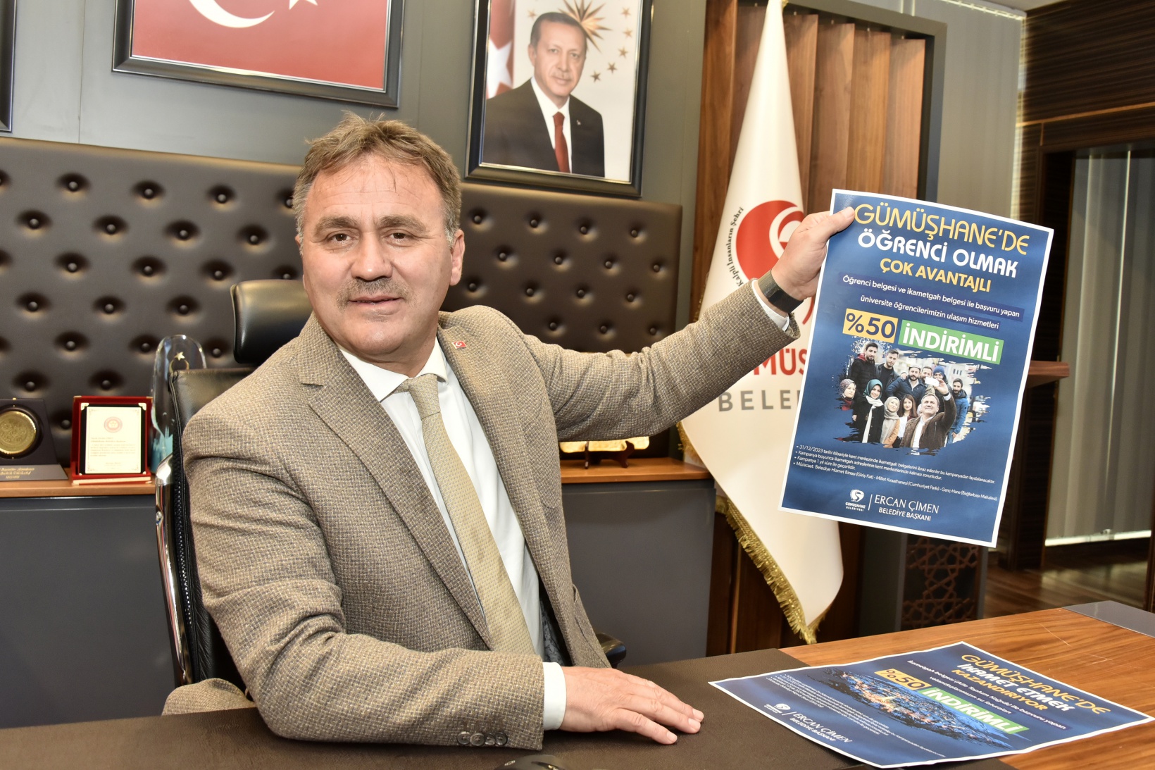 İkameti Gümüşhane’de olana su ve ulaşımda yüzde 50 indirim 7